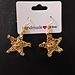 Christmas Star Earrings pattern 