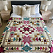 The Modern Medallion Blanket pattern 