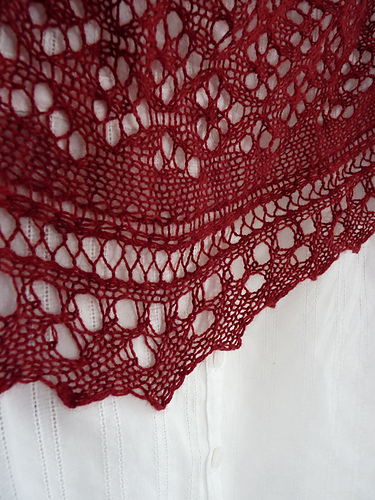Ravelry: Cyrcus Rectangular Lace Shawl pattern by Madeline Wardrobe