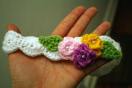 Pearly Girl Baby Headband photo 9