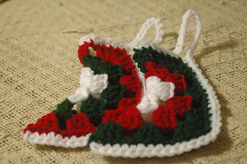 Granny Square Stocking Ornament photo 2