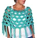 Rippled Macaroon Poncho FP159 pattern 
