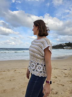 Sand Dollar Top, side