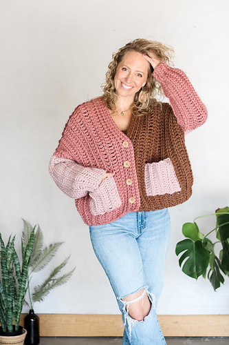 3 Days to Done Chunky Cardigan - Jess Coppom