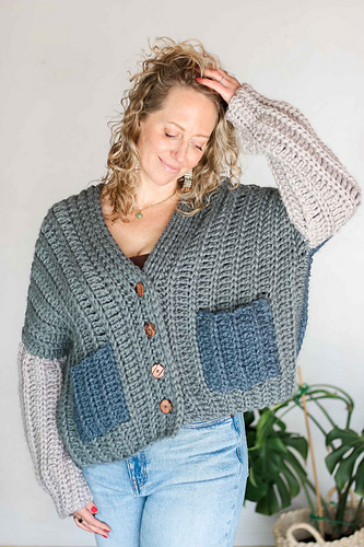 3 Days to Done Chunky Cardigan - Jess Coppom