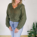 Moss Hexagon Sweater pattern 