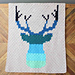 Be a Deer C2C Afghan pattern 