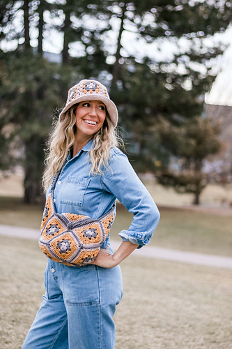 Halcyon Granny Square Bucket Hat photo 8