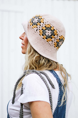 Halcyon Granny Square Bucket Hat photo 3