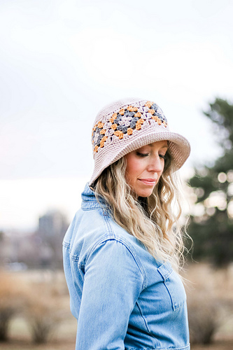 Halcyon Granny Square Bucket Hat photo 1