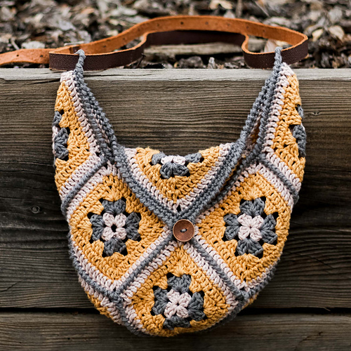 Halcyon Granny Square Bag photo 6