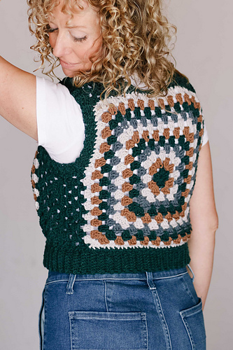 Renewal Granny Square Vest photo 3