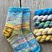 Sun Spots Socks pattern