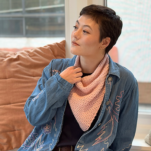 Sweet Pea Bandana Cowl