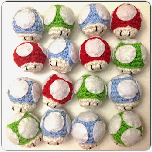 Mini Mushroom Amigurumi photo 3