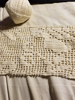 Start of skirt