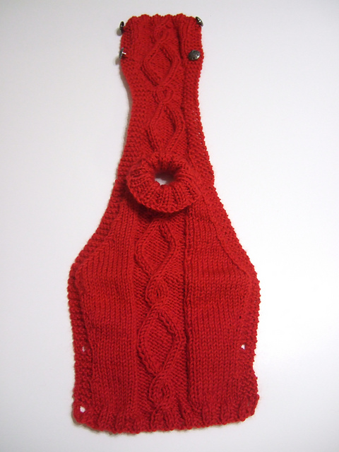 Ravelry: Cabled Chicken Sweater pattern 