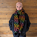 Board to Death Scarf pattern 