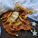 Sleepy Duck Lovey Blanket pattern 