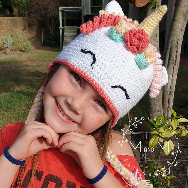 Ravelry: Unicorn Beanie pattern by 
