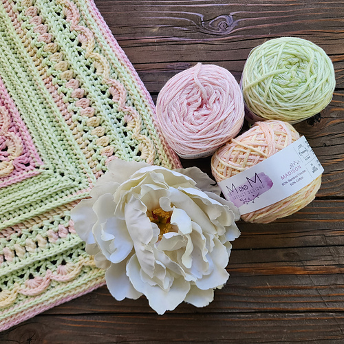 Ravelry Sweet Dreams Baby Blanket pattern by Melanie Grobler