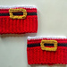 Adjustable Santa Boot Cuffs pattern 
