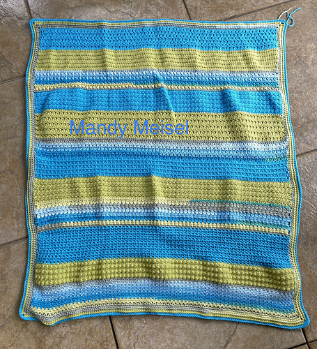 Rainbow Candy Baby Blanket photo 6