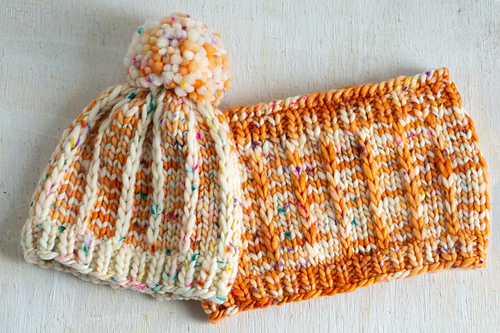 Rise and Shine Hat + Cowl photo 1