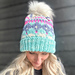 Winter Carnival Bulky Hat pattern 