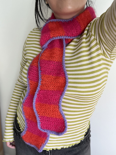 Squiggly Scarf
