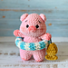 Fishing pig pattern