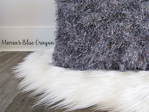 Shag Throw Pillow photo 2