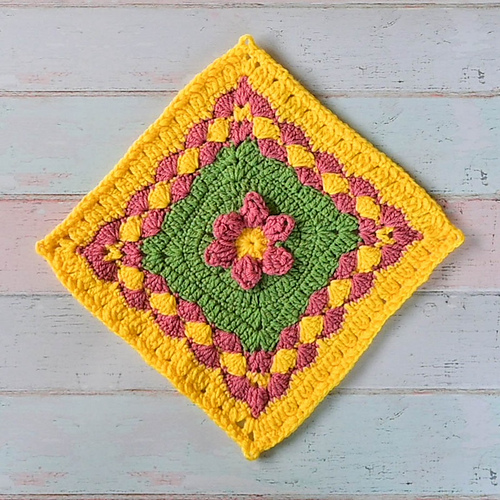 Julia Floral Granny Square
