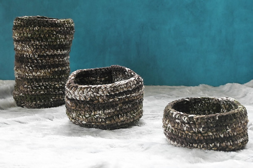Ravelry: Containers in 3 Sizes pattern by Marie Segares