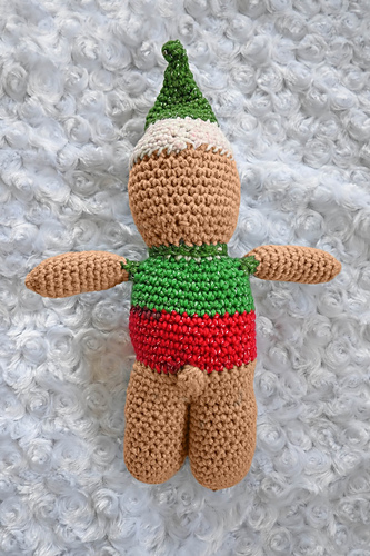 Christmas Bear with Hat and Scarf photo 7