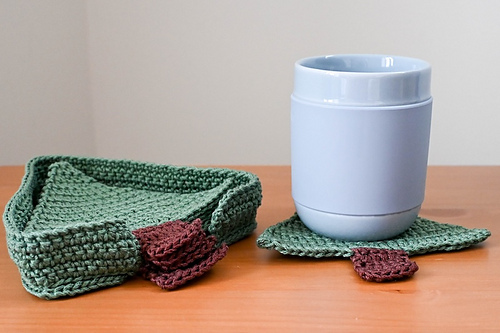 Christmas Tree Coaster Set