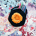 Flower Hexagon Child's Purse pattern 