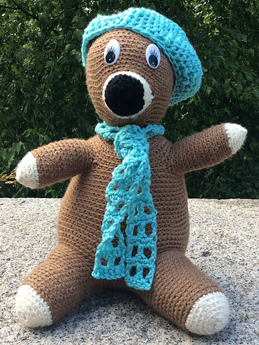 Huggable Pal with Beret and Scarf photo 1