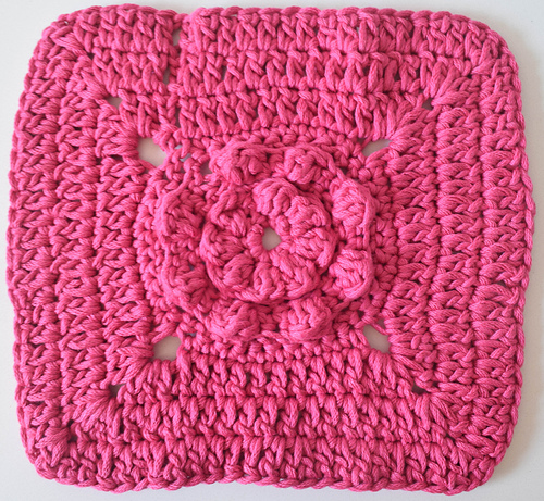 Circle of Bobbles Washcloth photo 1