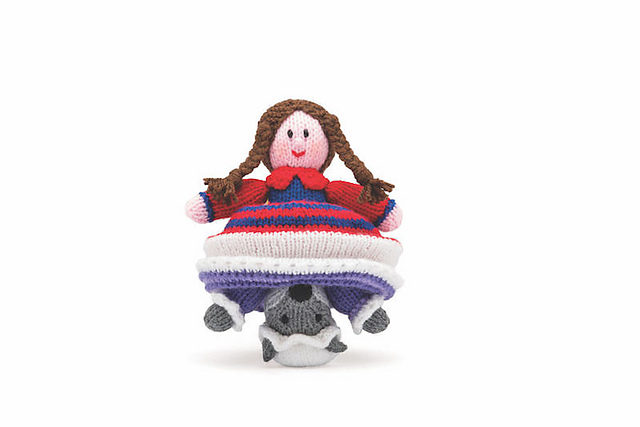 Ravelry Little Red Riding Hood Wolf In Granny S Clothing Pattern By Sarah Keen