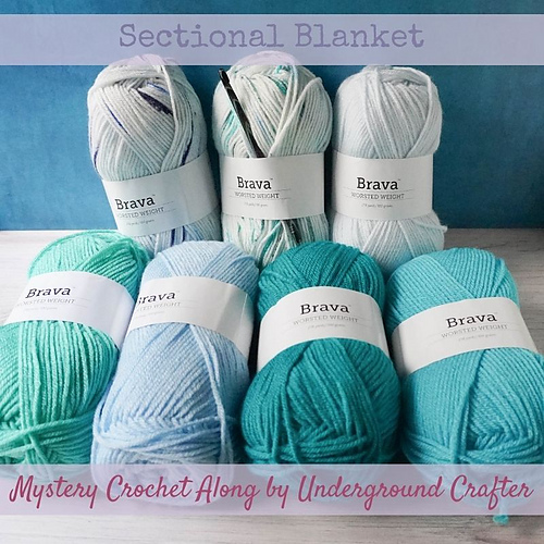 Beehive-stitch-seksjon - Underground Crafter