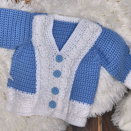 Ravelry: Little One Cardigan pattern by Underground Crafter Design