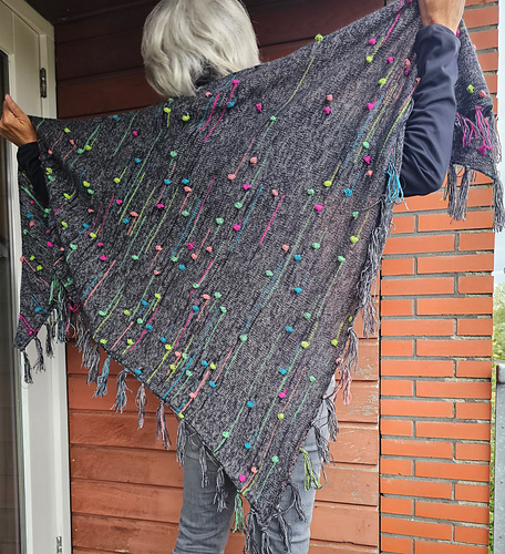 Forever Blowing Bubbles Shawl