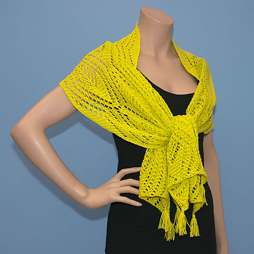 Ravelry DIY DIAMONDSCARF_1204023 pattern by Marijke Lennards