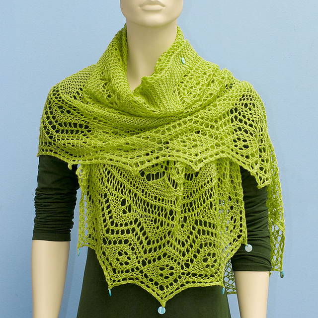 Ravelry DIY LACE DEFINITION SCARF1403026 pattern by Marijke Lennards