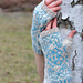 Blue Eyes Mittens pattern 