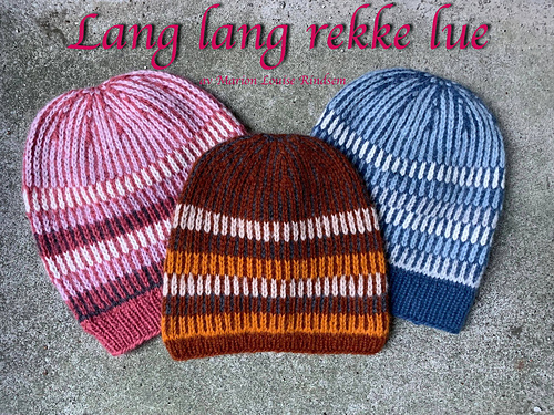 Lang lang rekke-lue - Marion Louise Rindsem