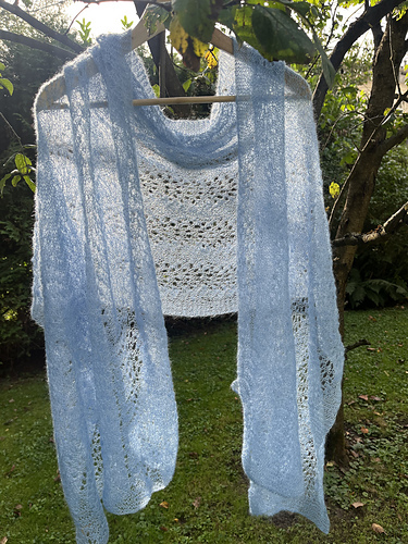 Cap Ferret Waves Shawl