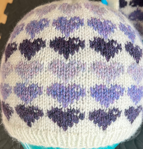 Happy Hearts Hat and Mittens photo 3