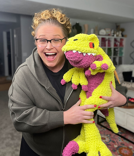 Ravelry: Rori the Raptor pattern by Megan Kreiner